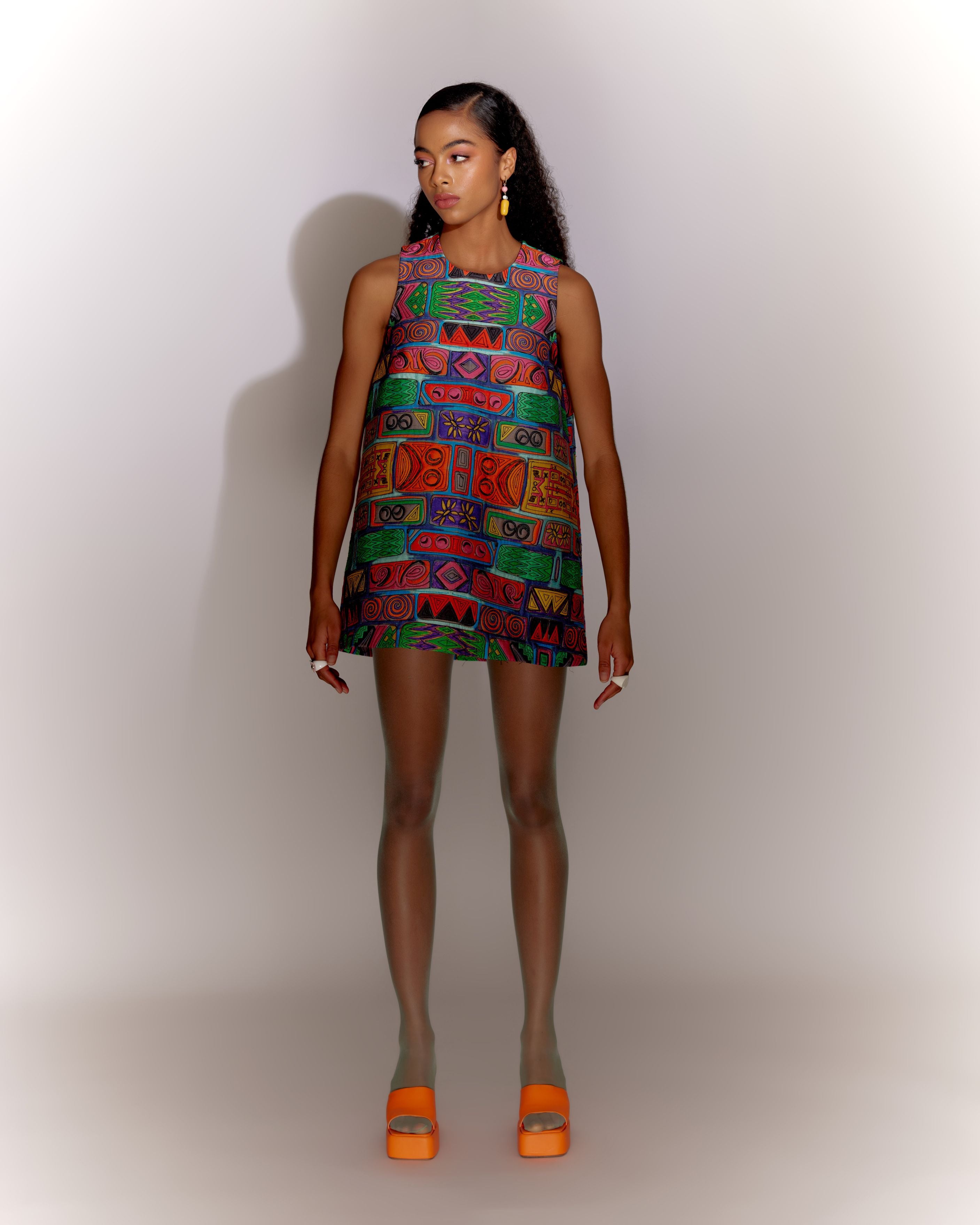 Quilted Bricks Dress