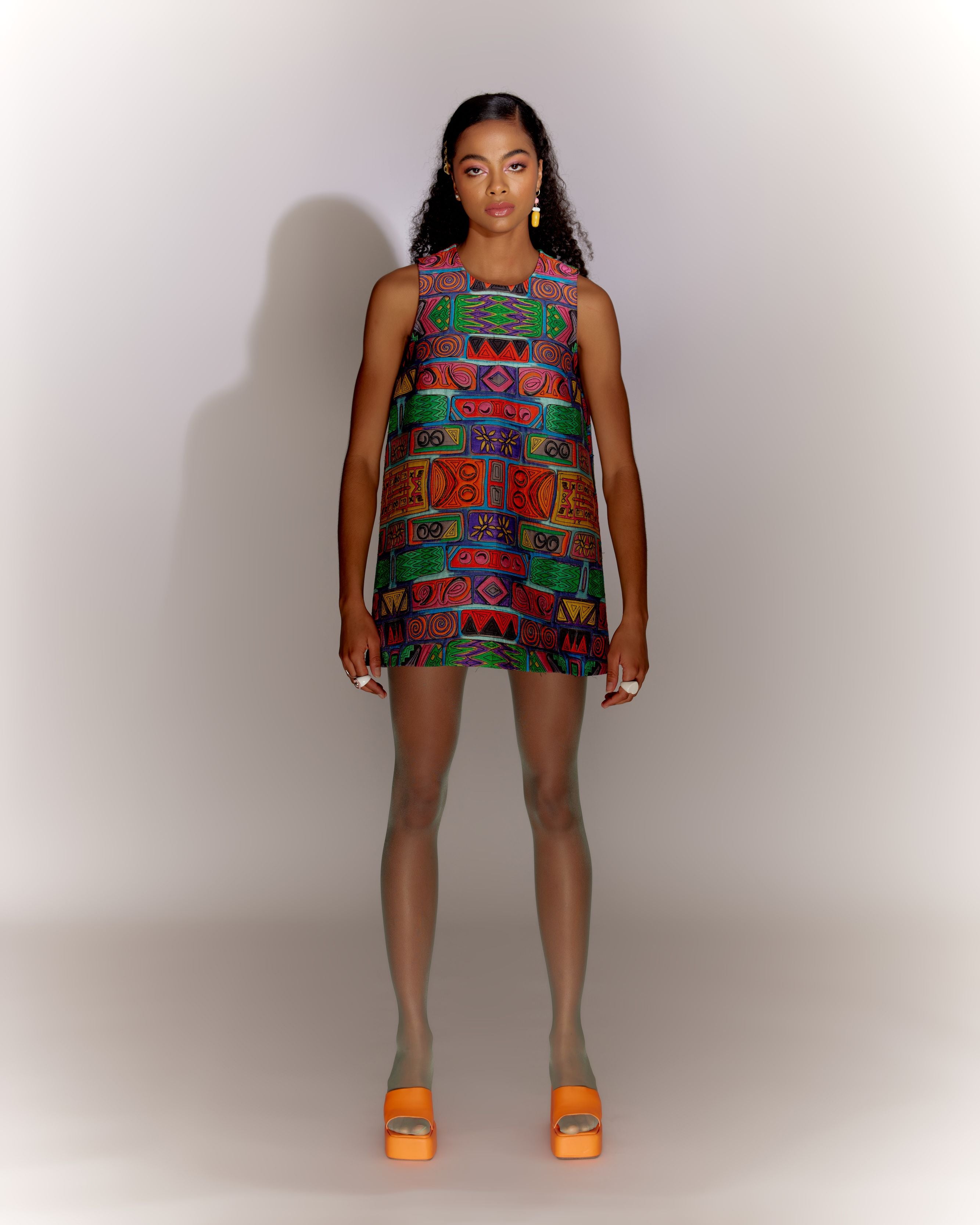 Quilted Bricks Dress