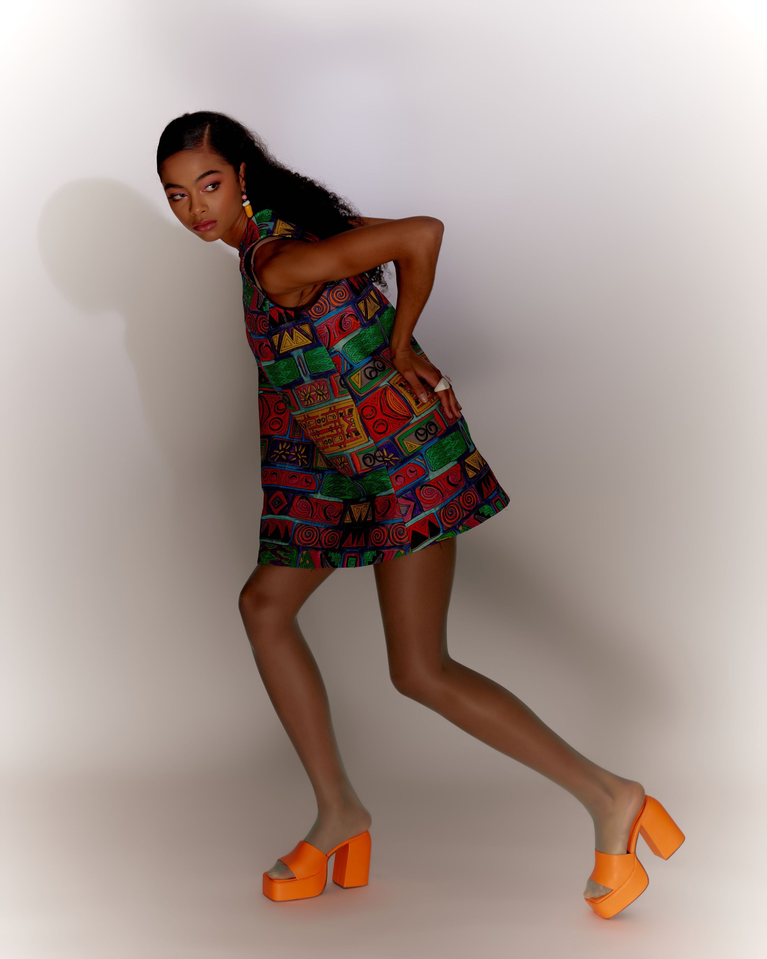 Quilted Bricks Dress