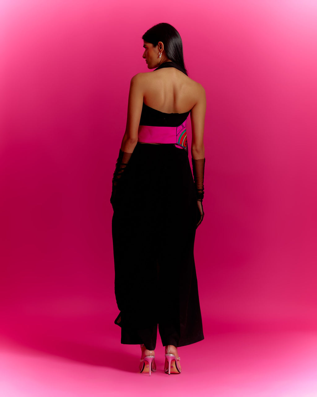 2 Face Drape Jacket Co-ord