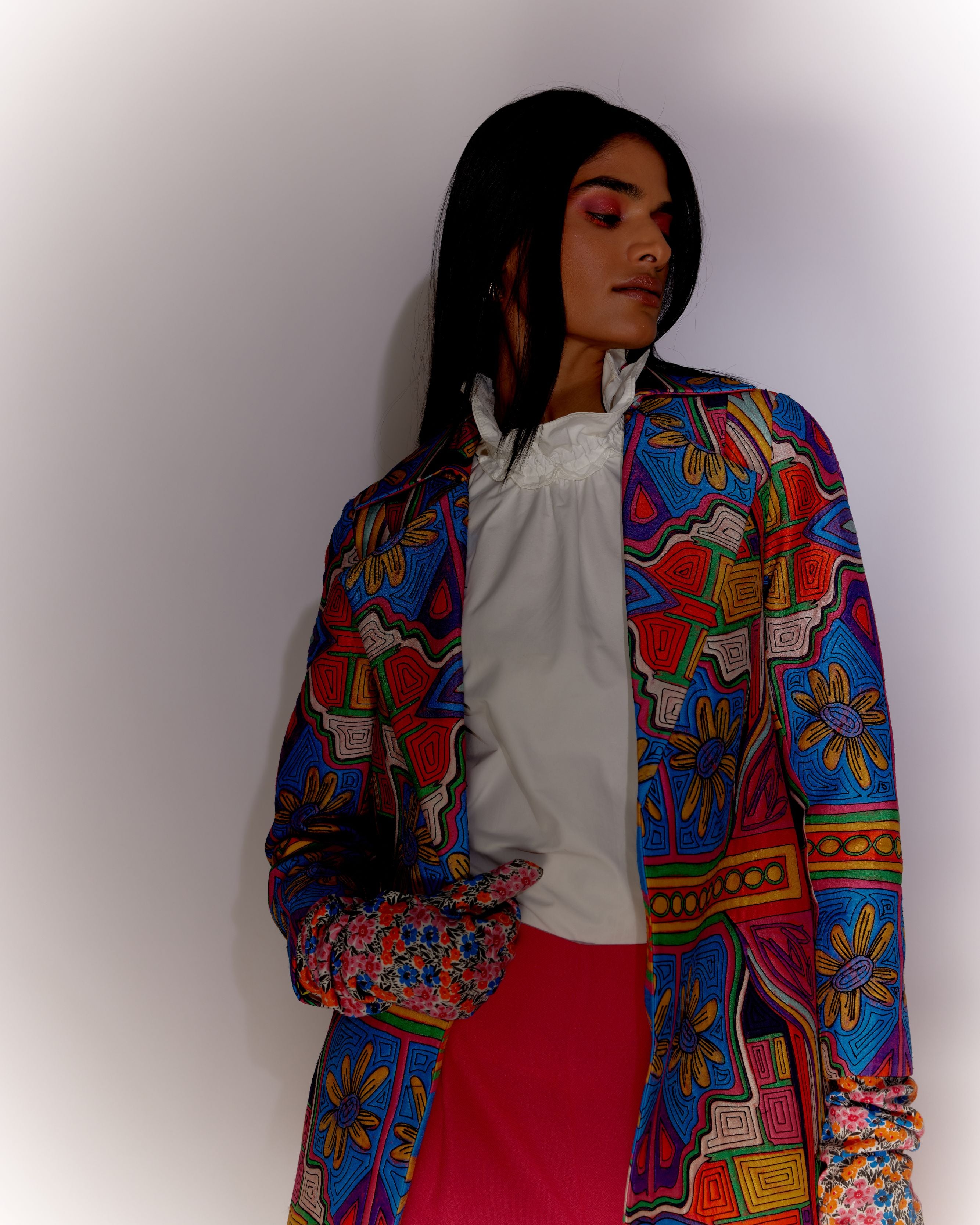 Quilted Long Jacket