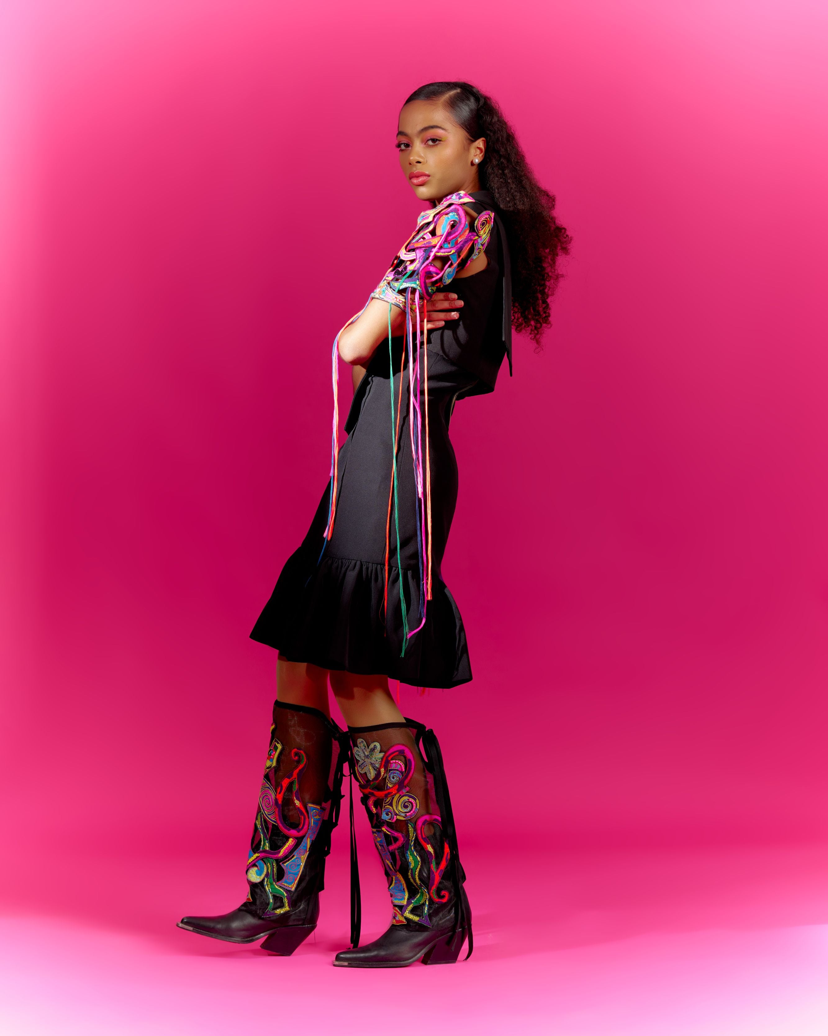 Let Loose Jacket with Dress