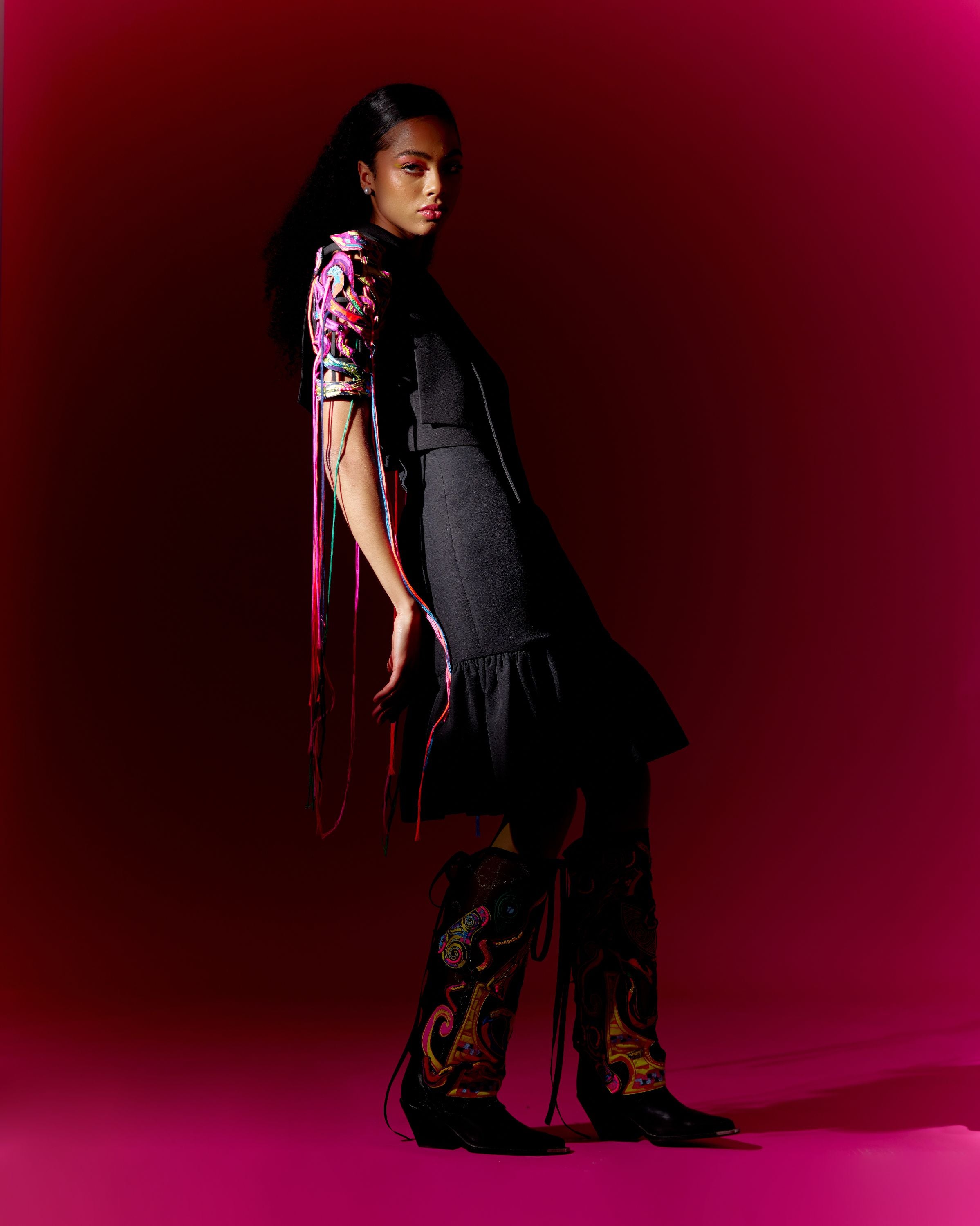 Let Loose Jacket with Dress
