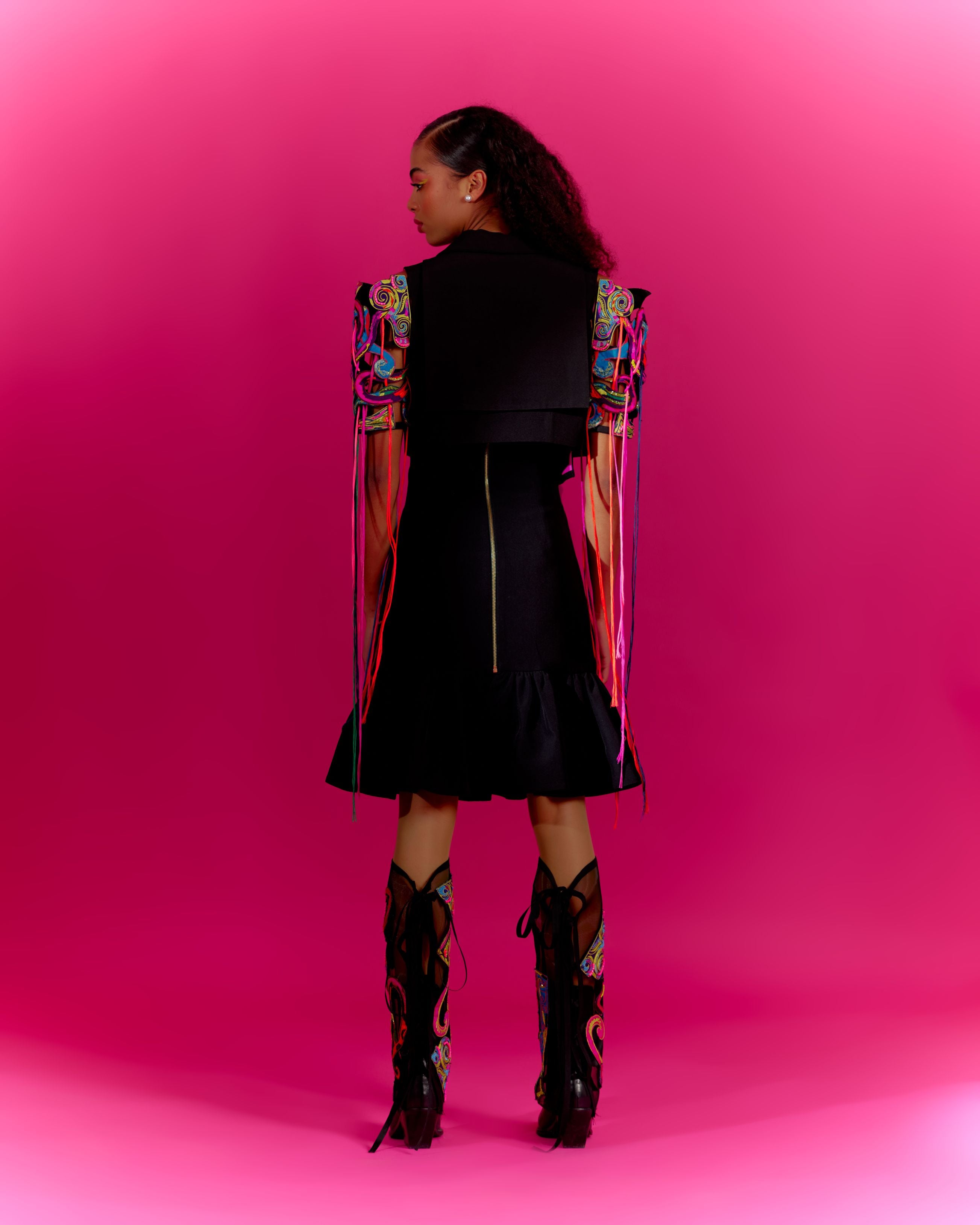 Let Loose Jacket with Dress