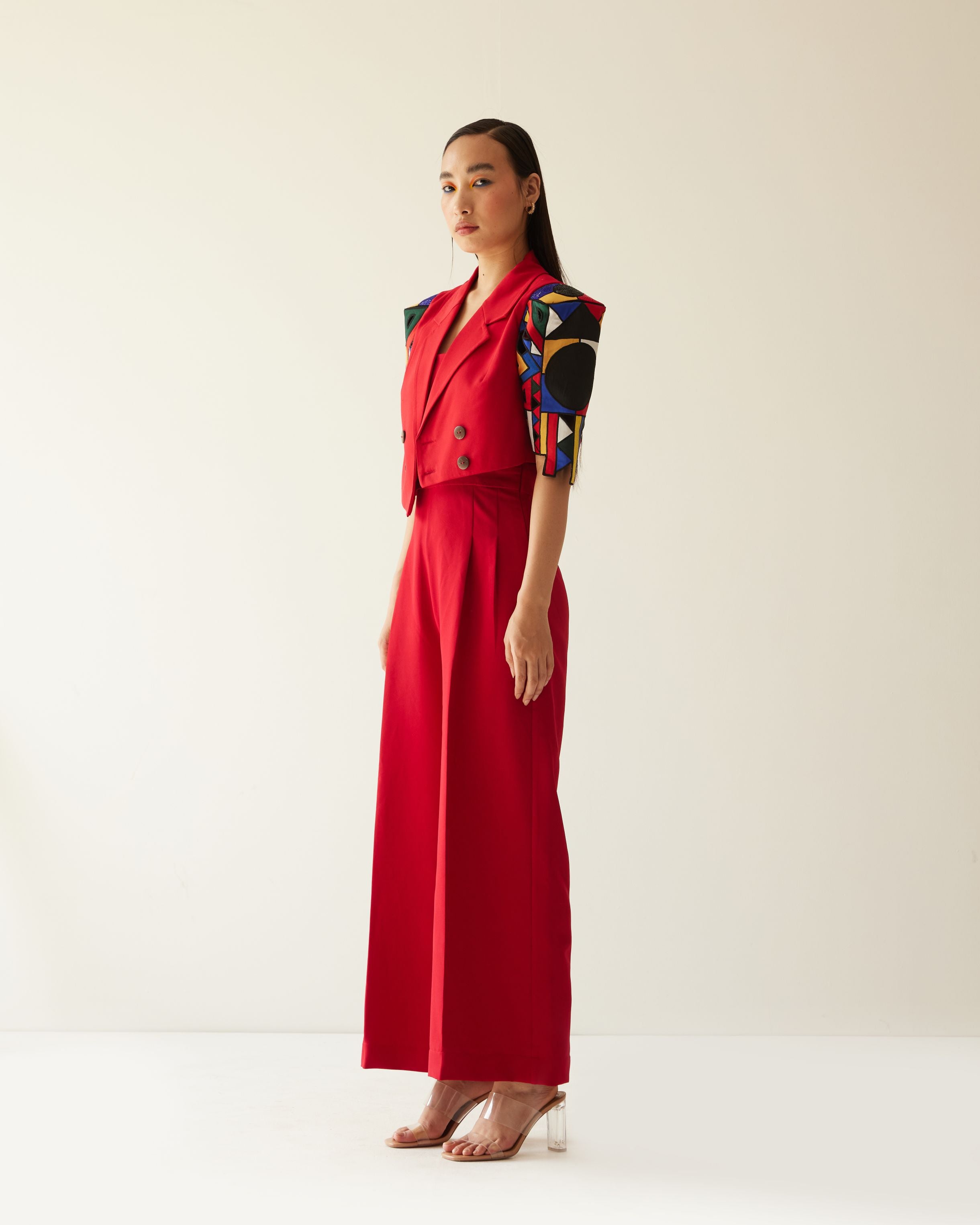 S.H. RAZA BOX SLEEVES CO-ORD