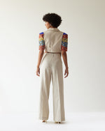 Load image into Gallery viewer, FLOWER VALLEY OVERLAP JACKET CO-ORD SET
