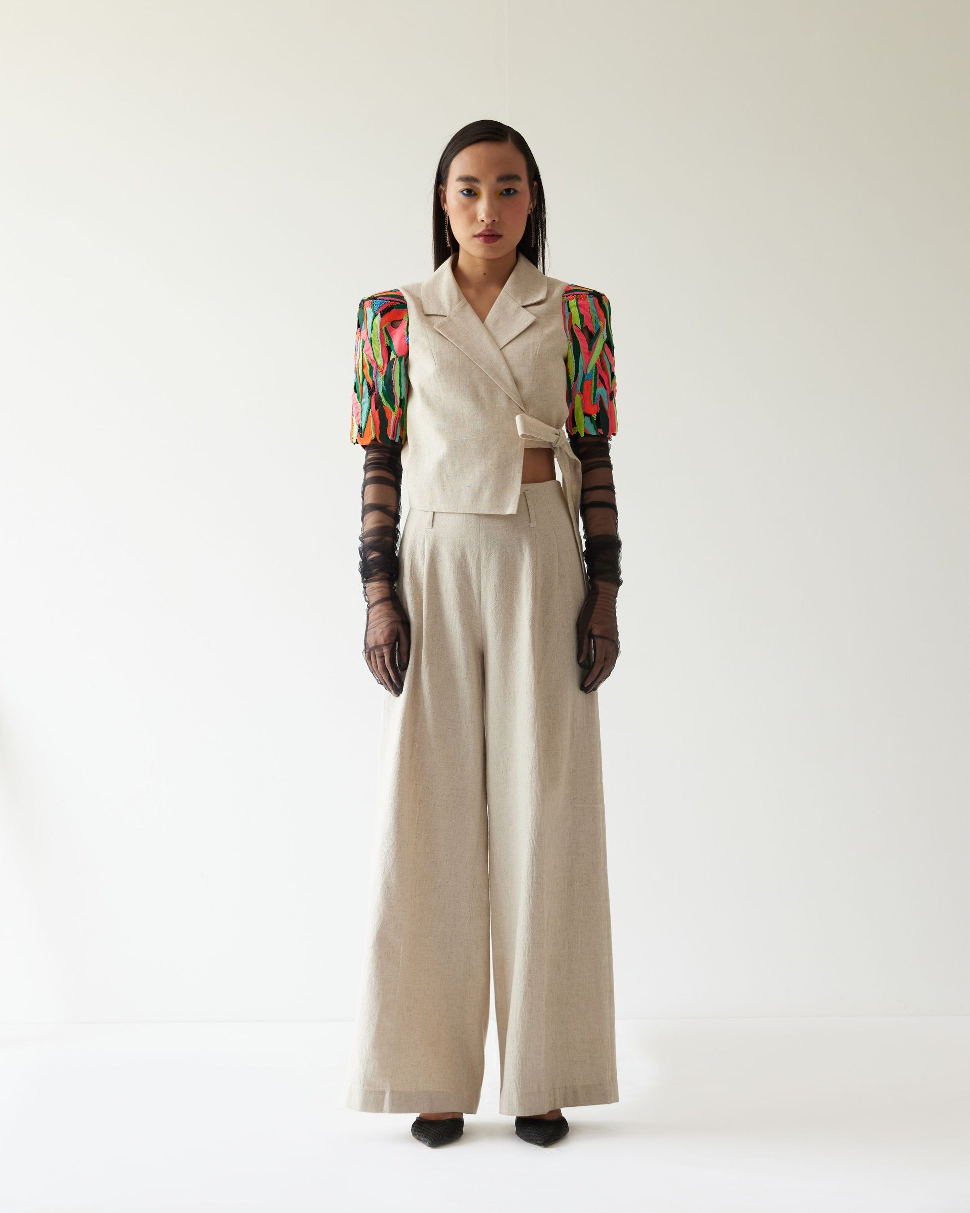 NEON PAINT STAIN CO-ORD SET