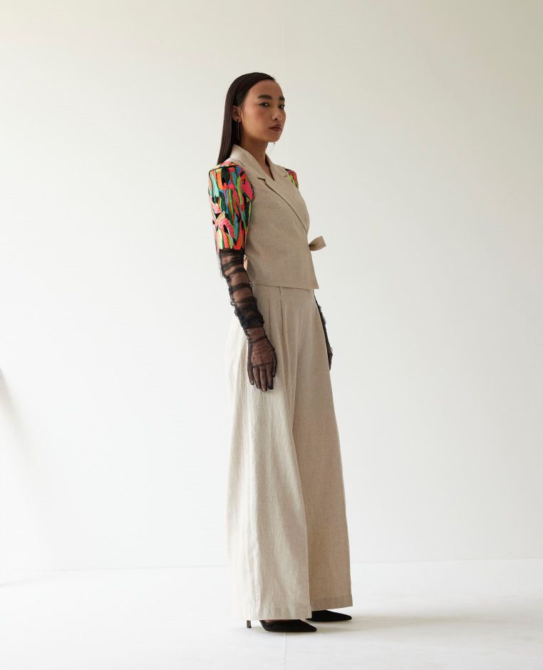 NEON PAINT STAIN CO-ORD SET
