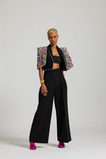 Load image into Gallery viewer, The Art Installation Cape Style blazer Co-ord
