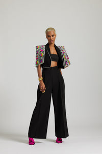 The Art Installation Cape Style blazer Co-ord