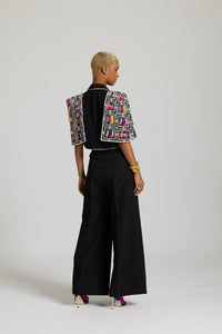 The Art Installation Cape Style blazer Co-ord