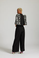 Load image into Gallery viewer, Black dream house with Trousers Co-ord
