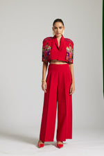 Load image into Gallery viewer, Red Houses Cape Style blazer Co-ord
