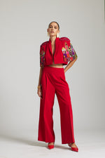 Load image into Gallery viewer, Red Houses Cape Style blazer Co-ord
