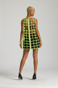 Neon Paradise City Dress