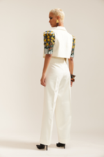 Load image into Gallery viewer, Sunflower Box Sleeve Jacket Co-ord
