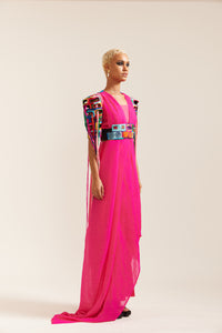 Pink Let Loose Drape