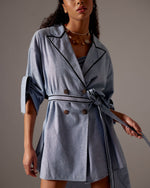 Load image into Gallery viewer, Chambray Dress
