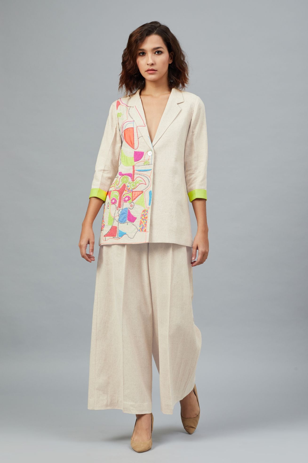 NEON PICASSO BLAZER CO-ORD