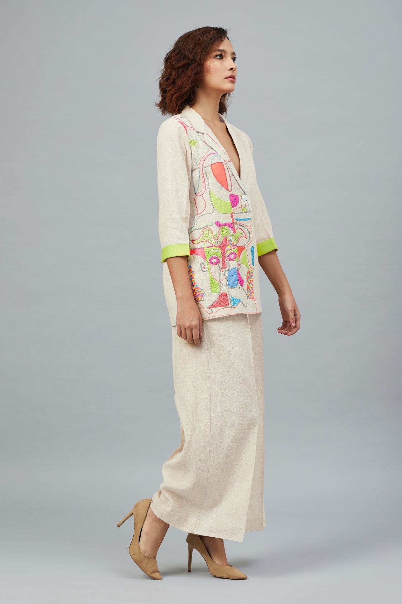 NEON PICASSO BLAZER CO-ORD