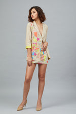 Load image into Gallery viewer, NEON PICASSO BLAZER CO-ORD
