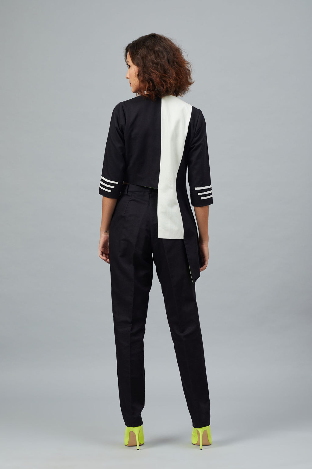 Black and White Picasso Face Co-ord