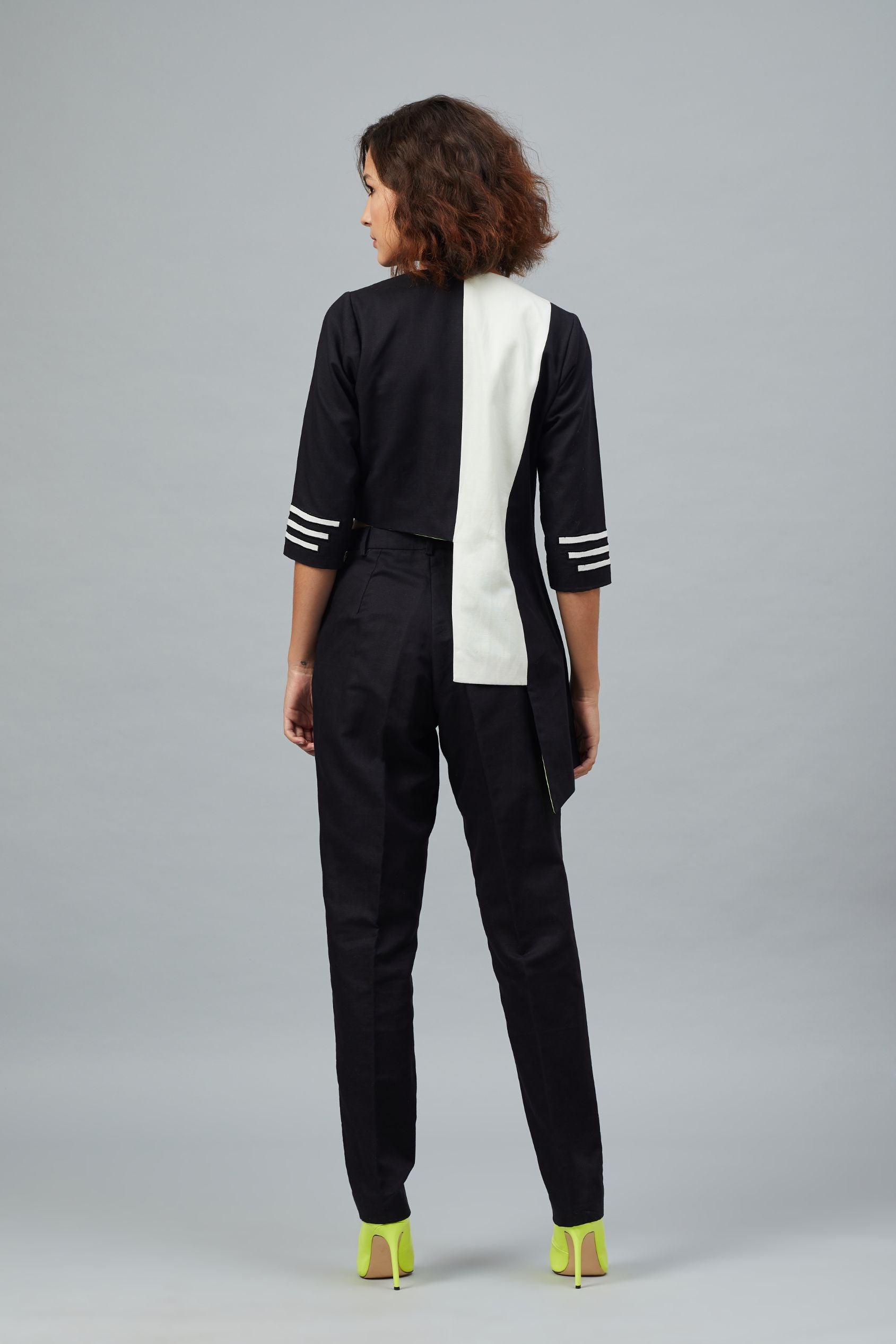 Black and White Picasso Face Co-ord