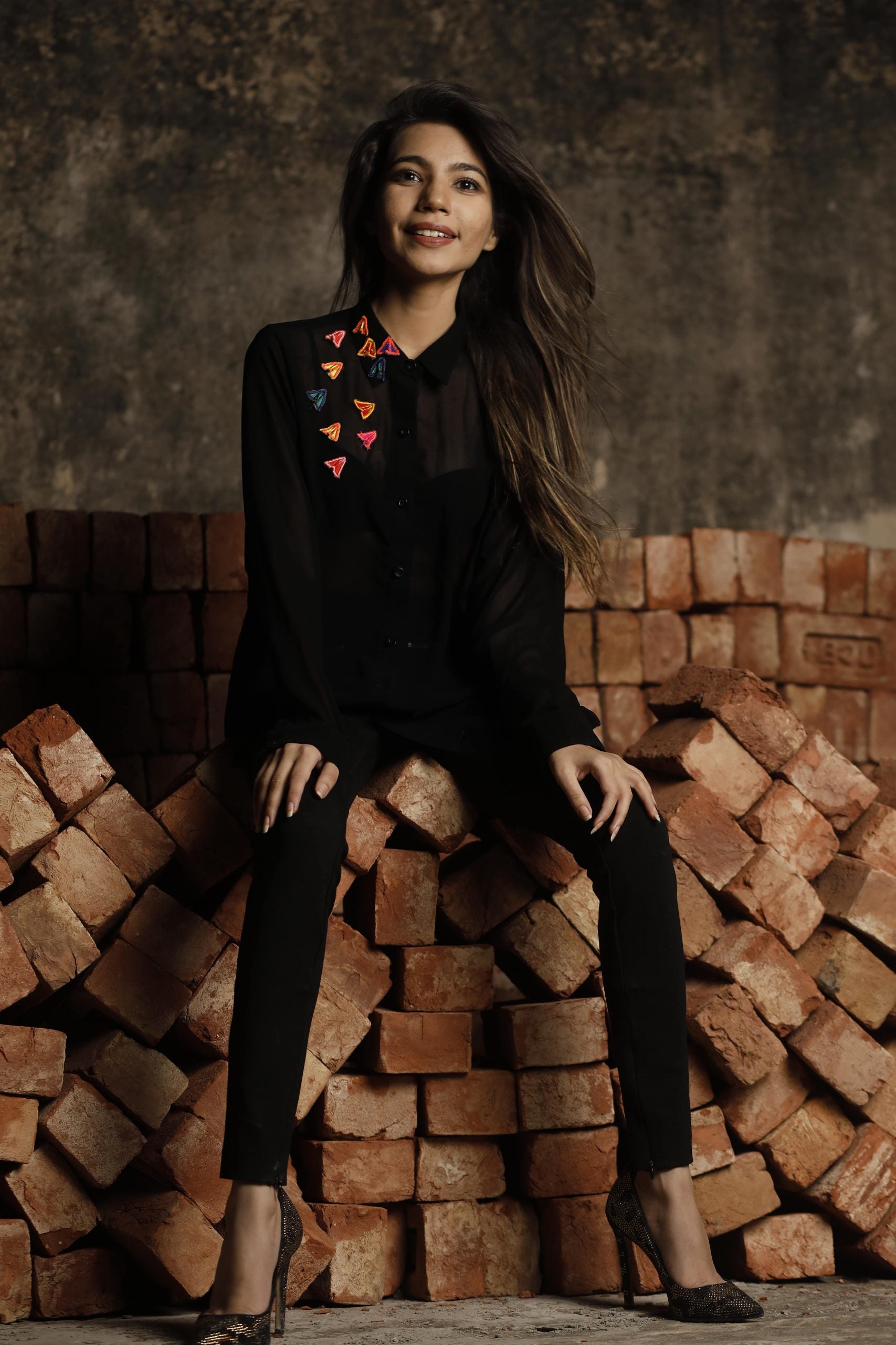 AEROPLANE BLACK SHIRT