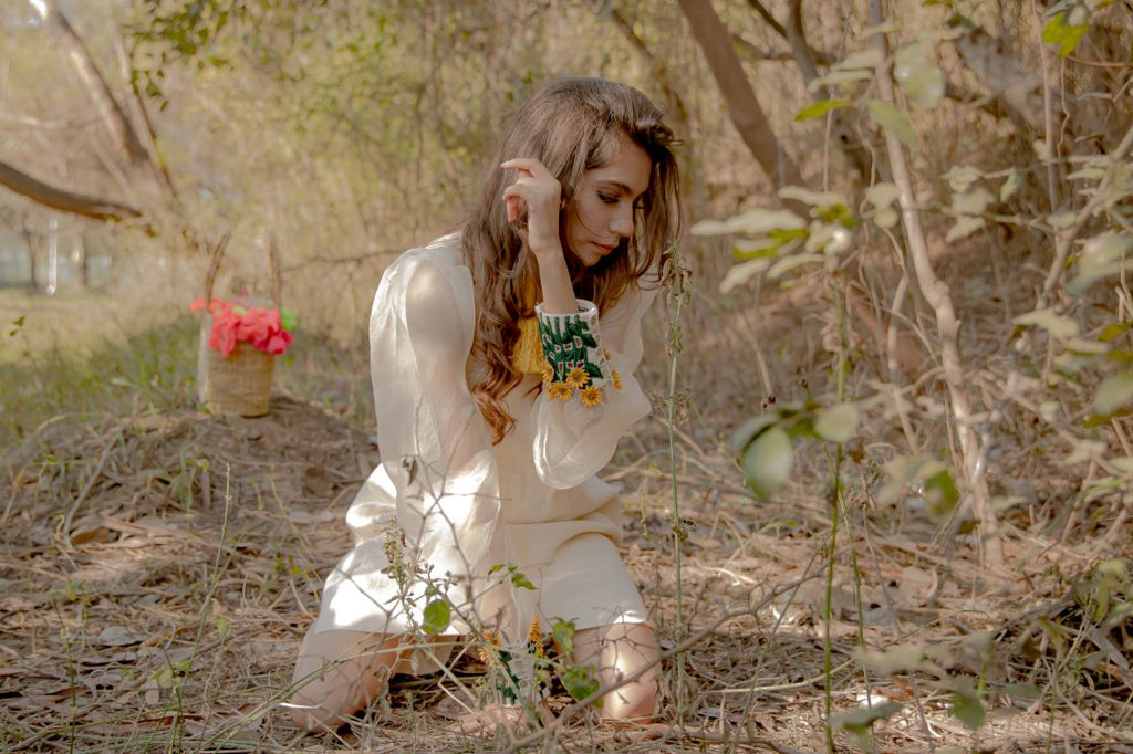 HAND CUFFED WITH SUNFLOWERS